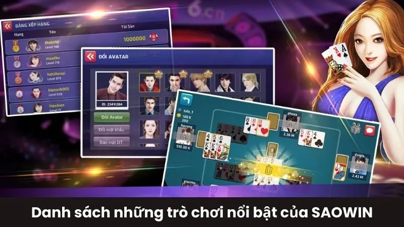 Casino tại Saowin - Cá cược trúng thưởng cực căng 2024 2 Saowin thu hút hàng triệu người chơi nhờ kho game giải trí hấp dẫn
