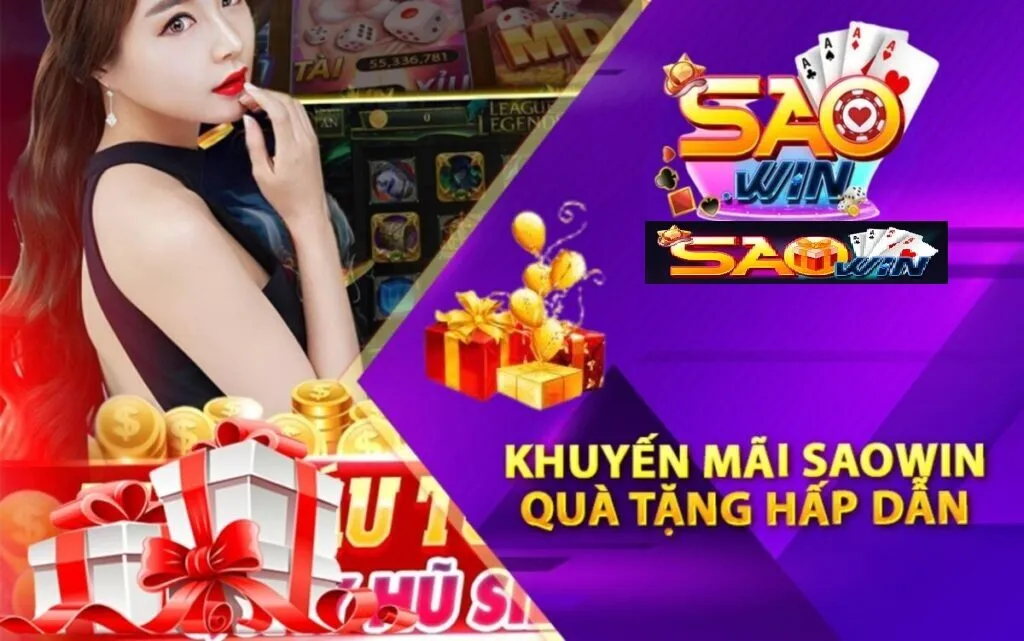 Khuyến Mãi Saowin Cực Lớn Chào Đón Tân Binh Tham Gia 2 Những ưu đãi được tổ chức mỗi ngày trên hệ thống