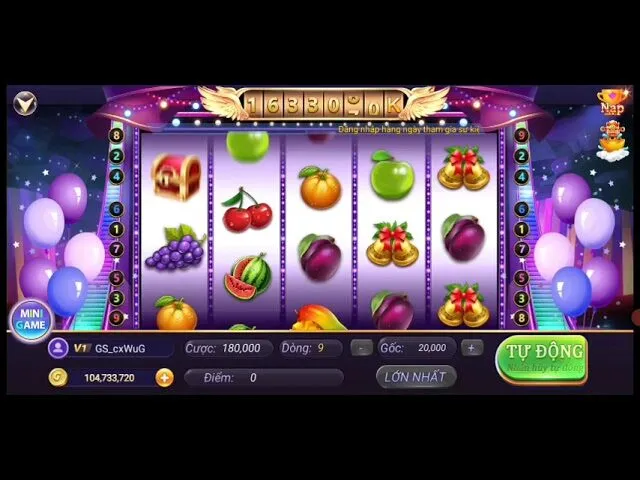 Quay Hũ Trái Cây - Game Slot Hấp Dẫn Tại Saowin 2024 2 Tổng quan về quay hũ trái cây