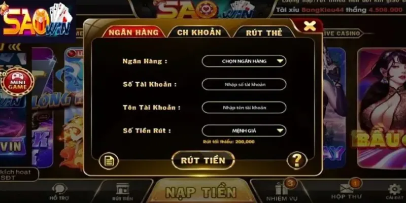 Trang chủ 979 Nạp tiền – Rút tiền cực nhanh tại SaoWin